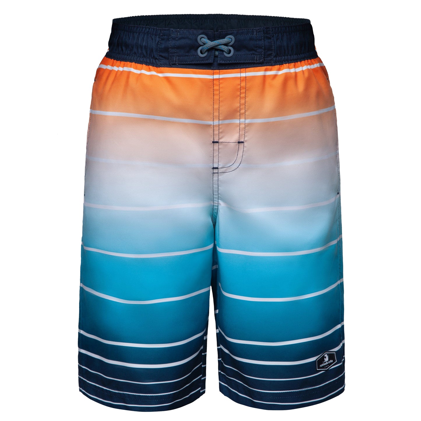 Boys' Quick Dry Mesh Lined Swim Trunks - Rokka&Rolla