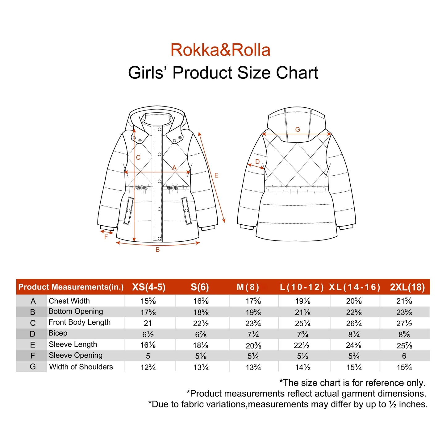 Girls Timeless Quilted Coat