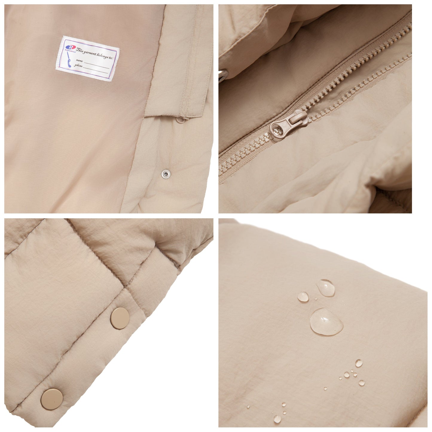 Big Girls' Knee Length Puffer Coat Rokka&Rolla