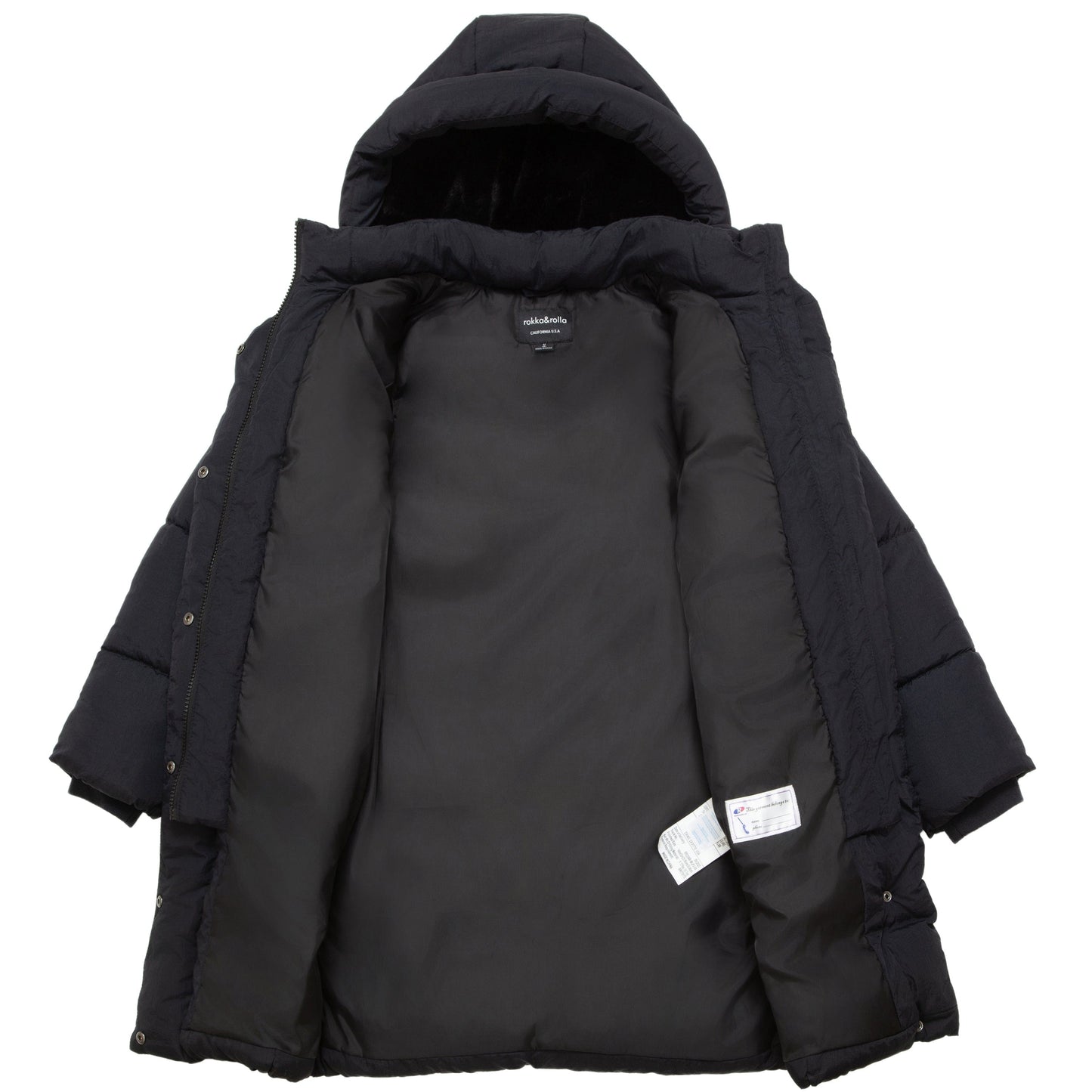 Big Girls' Knee Length Puffer Coat Rokka&Rolla