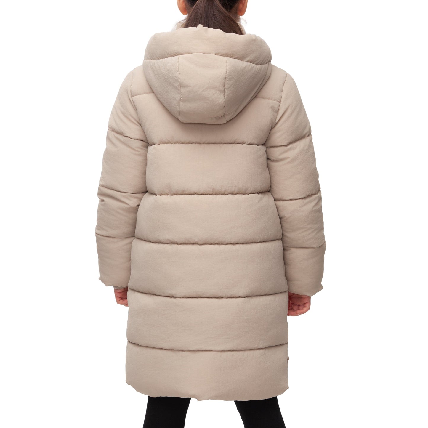 Big Girls' Knee Length Puffer Coat Rokka&Rolla