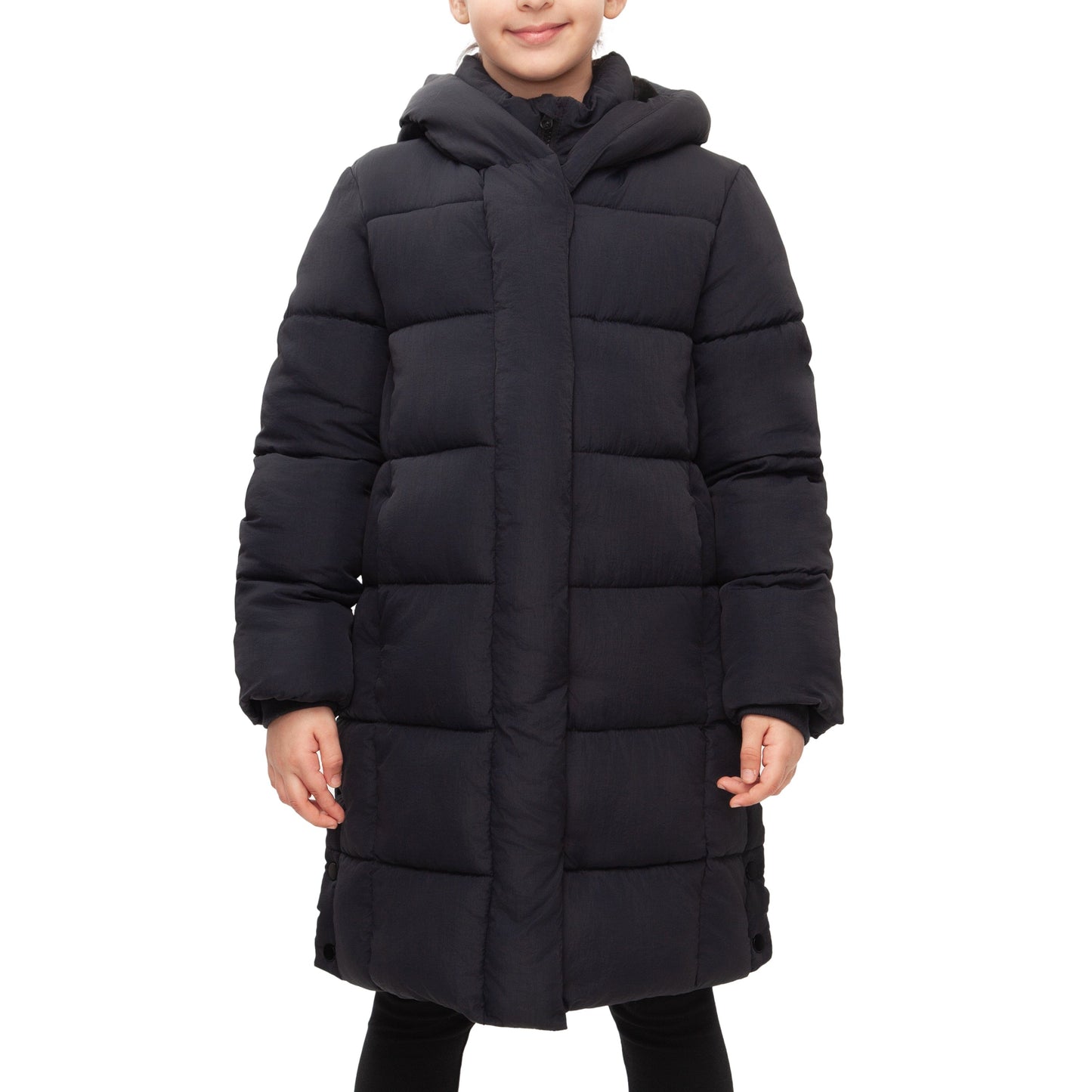 Big Girls' Knee Length Puffer Coat Rokka&Rolla