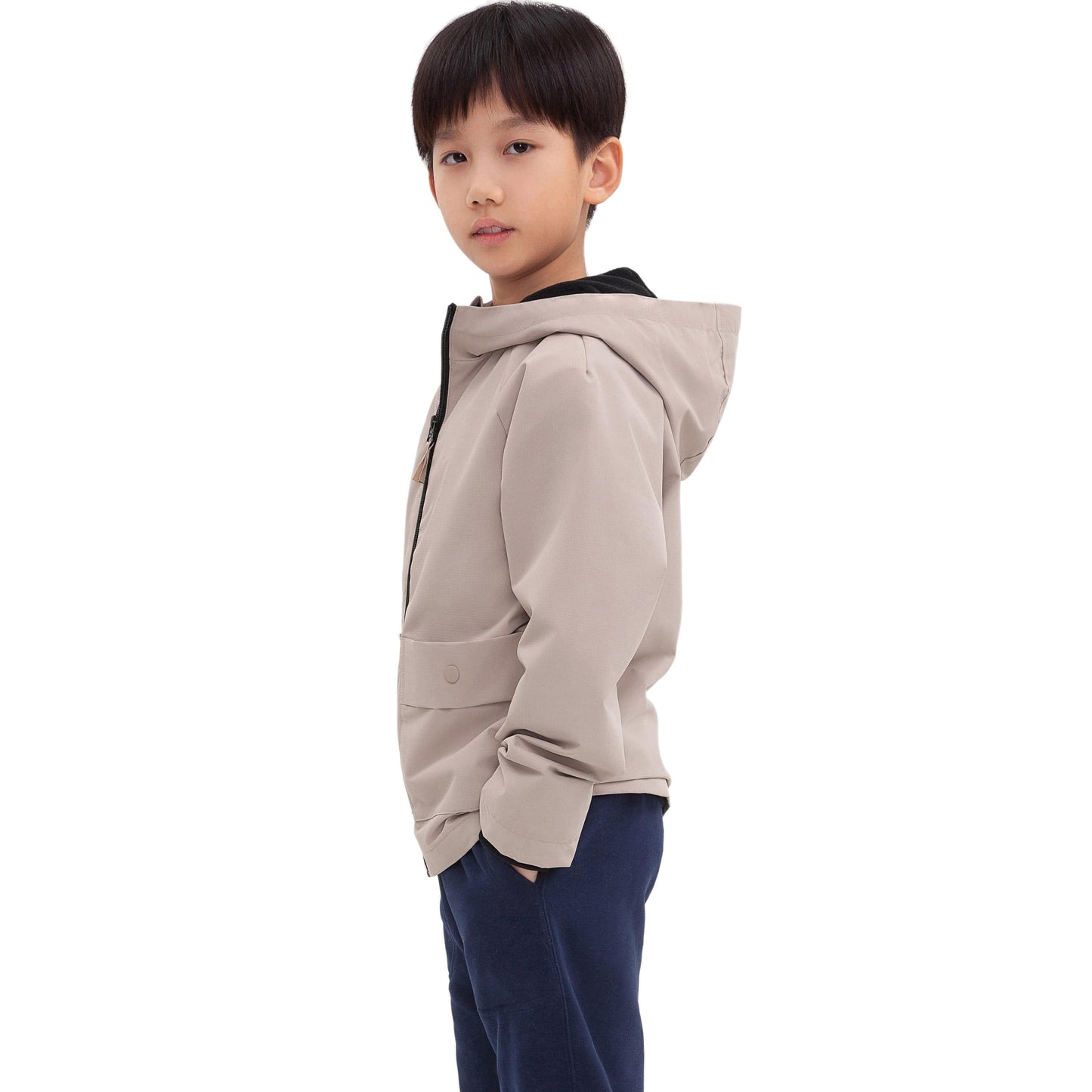 Boy's Hooded Water-Resistant Parka Windbreaker Jacket Coats & Jackets Rokka & Rolla