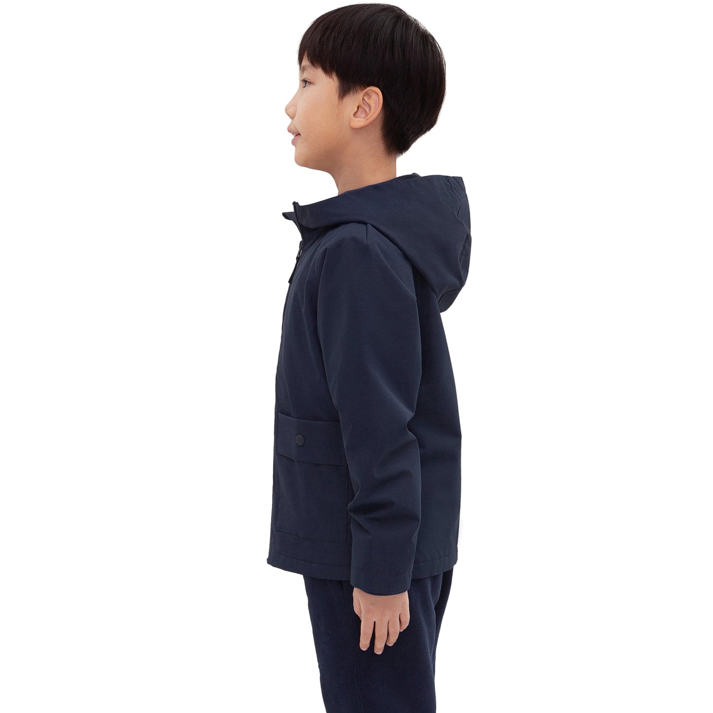 Boy's Hooded Water-Resistant Parka Windbreaker Jacket Coats & Jackets Rokka & Rolla