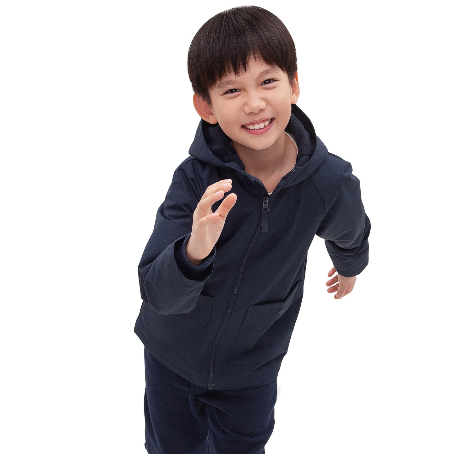 Boy's Hooded Water-Resistant Parka Windbreaker Jacket Coats & Jackets Rokka & Rolla