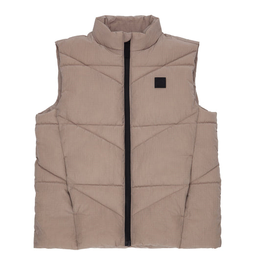 Boy's Lightweight Puffer Vest Vests XS / Stone Rokka & Rolla