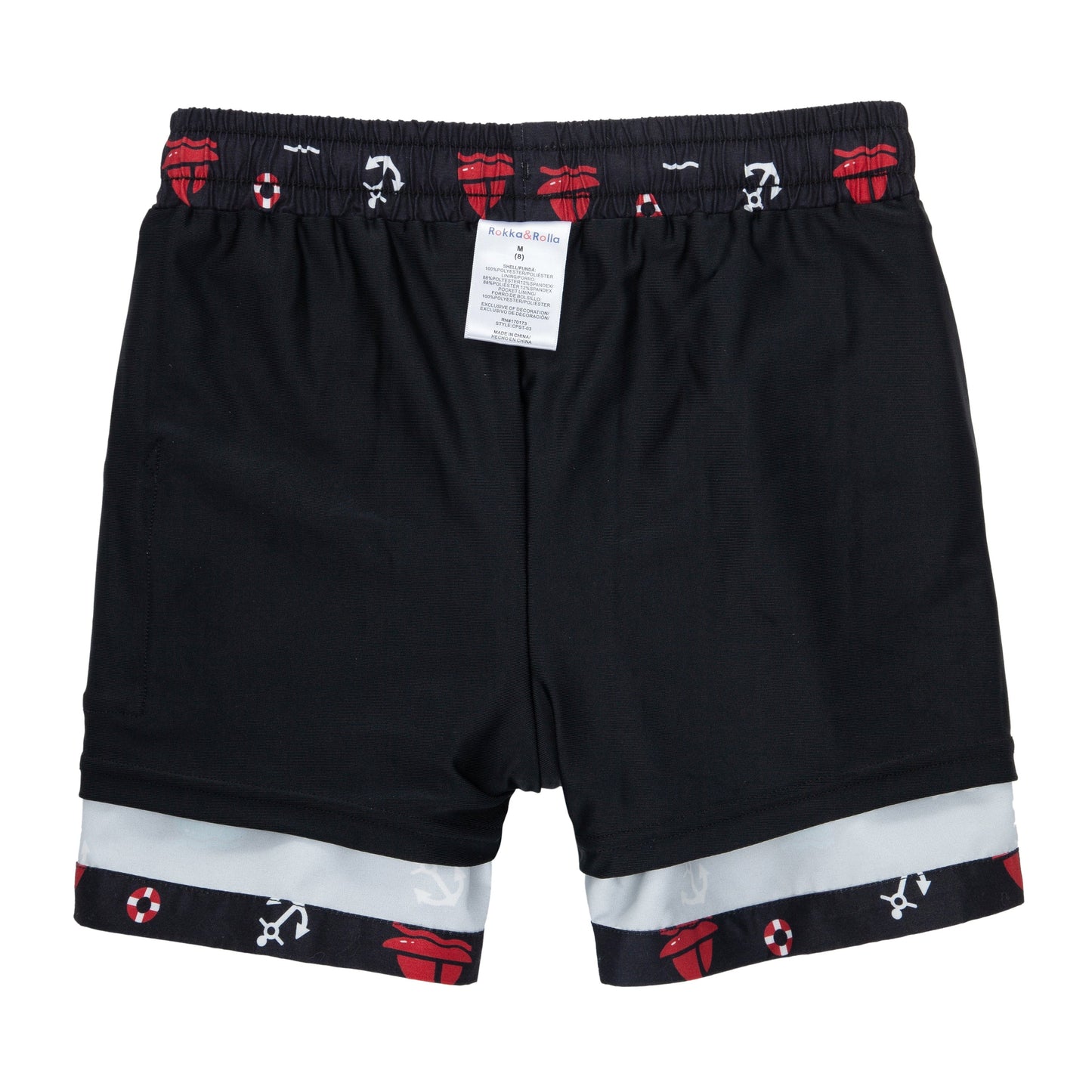 Boys' Compression Liner Swim Trunks Quick Dry Bathing Suit Swimwear Rokka & Rolla