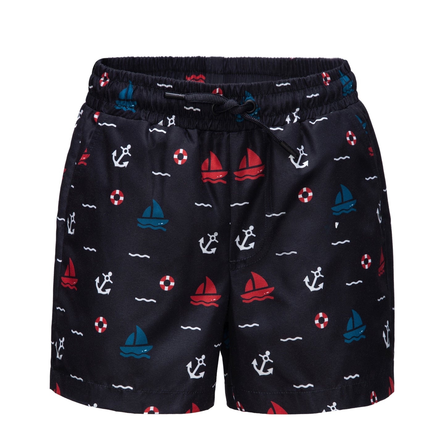 Boys' Compression Liner Swim Trunks Quick Dry Bathing Suit Swimwear XS / Black Anchor Rokka & Rolla