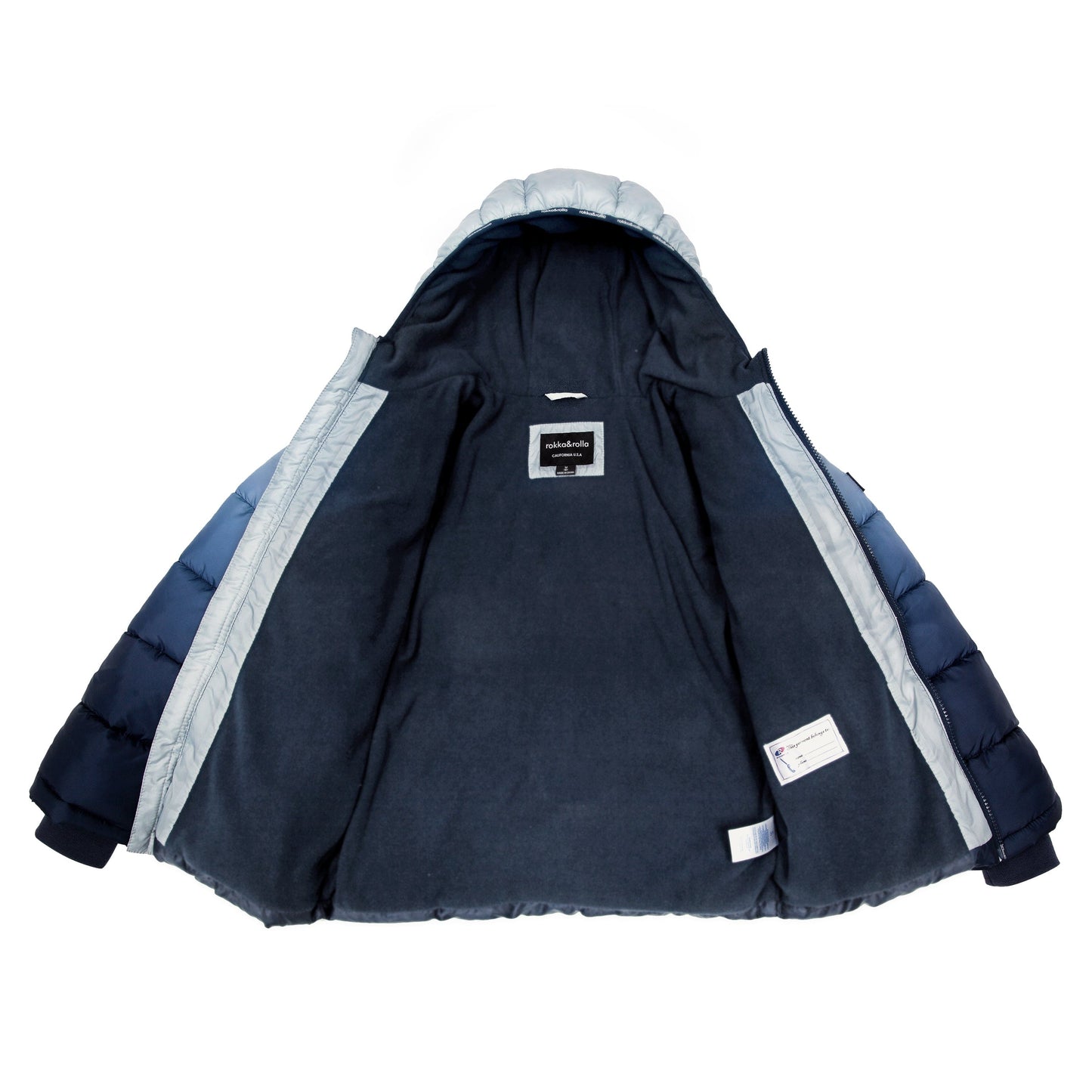 Boys' Heavyweight Puffer Jacket Bubble Coat Coats & Jackets Rokka & Rolla