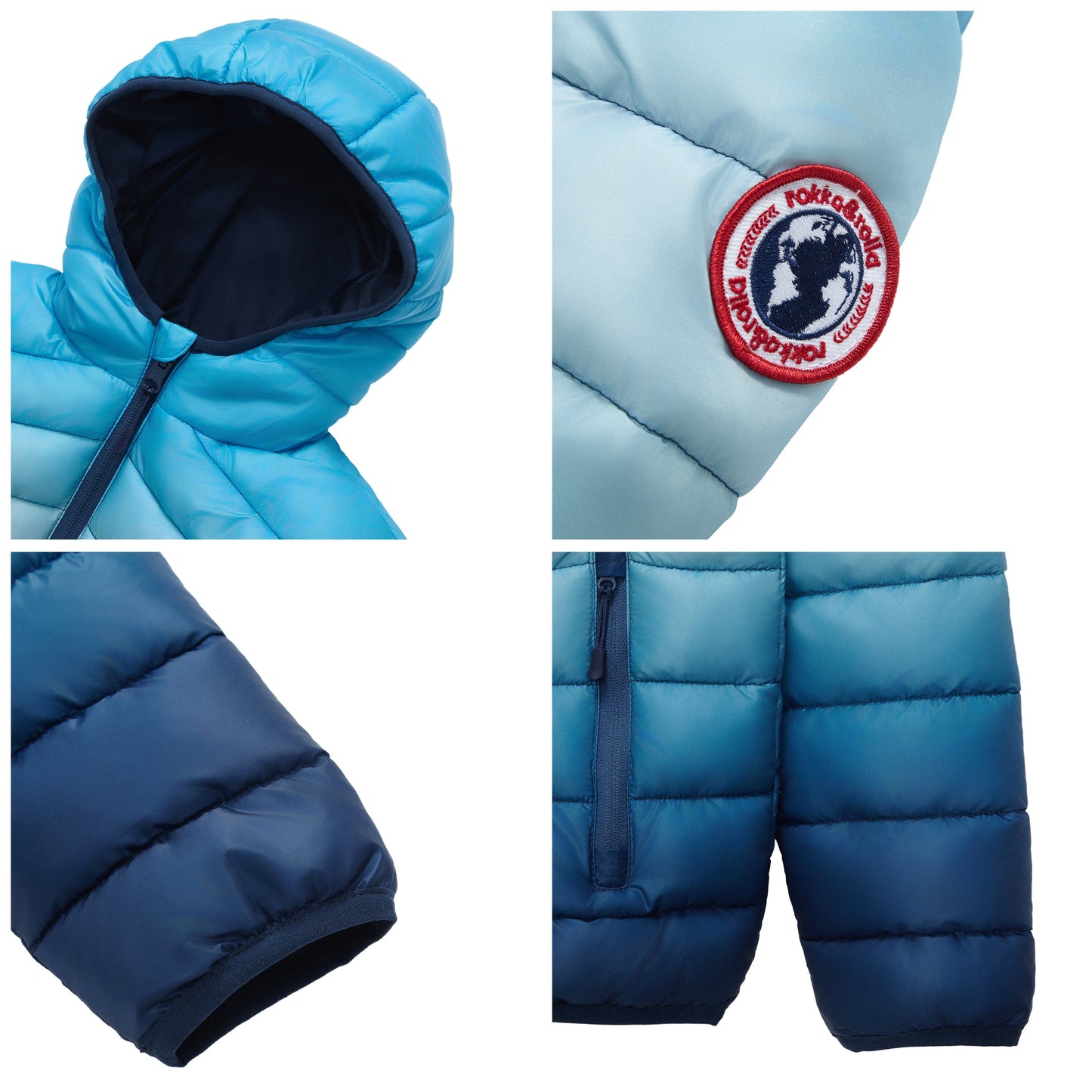 Boys' Reversible Lightweight Puffer Jacket Coats & Jackets Rokka & Rolla
