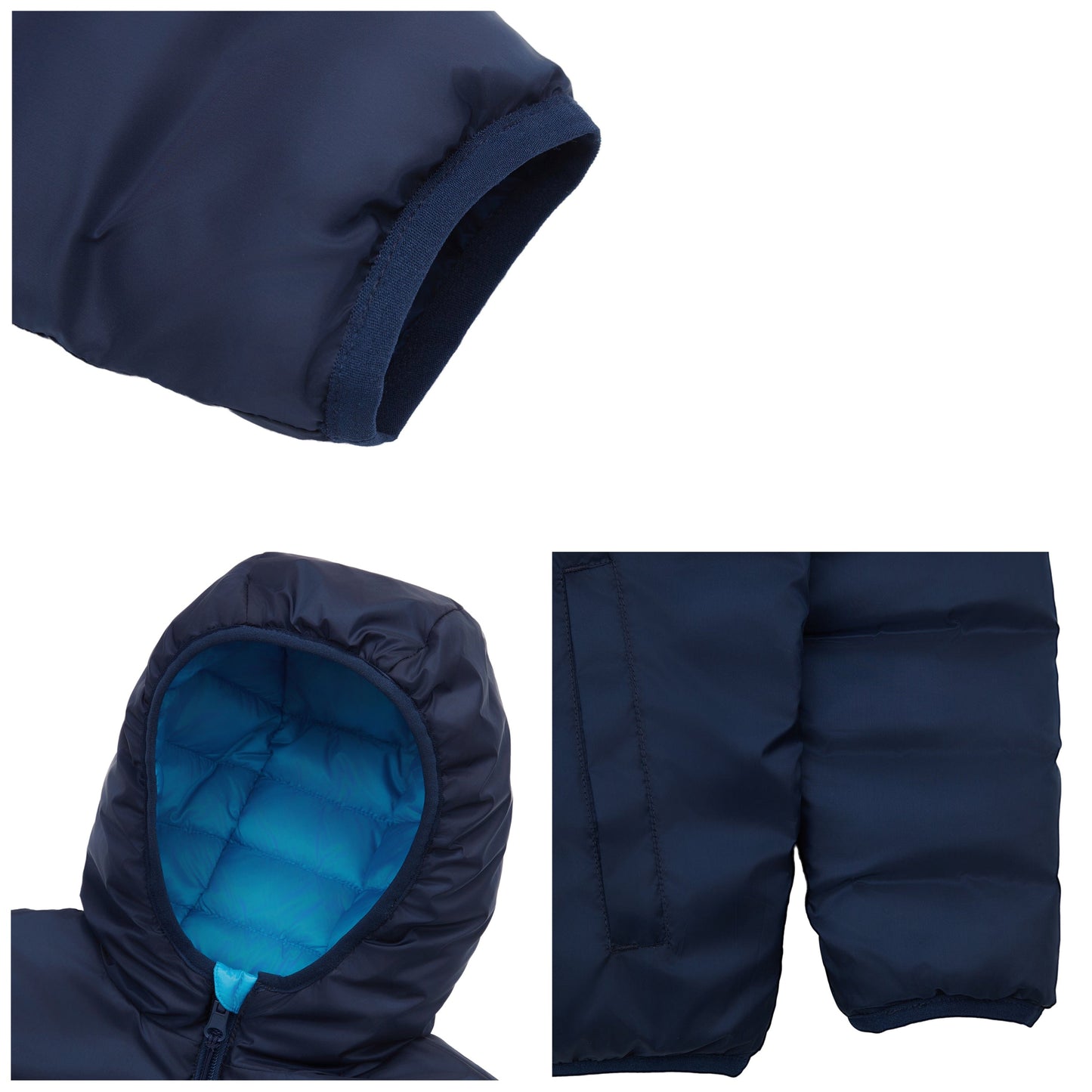 Boys' Reversible Lightweight Puffer Jacket Coats & Jackets Rokka & Rolla