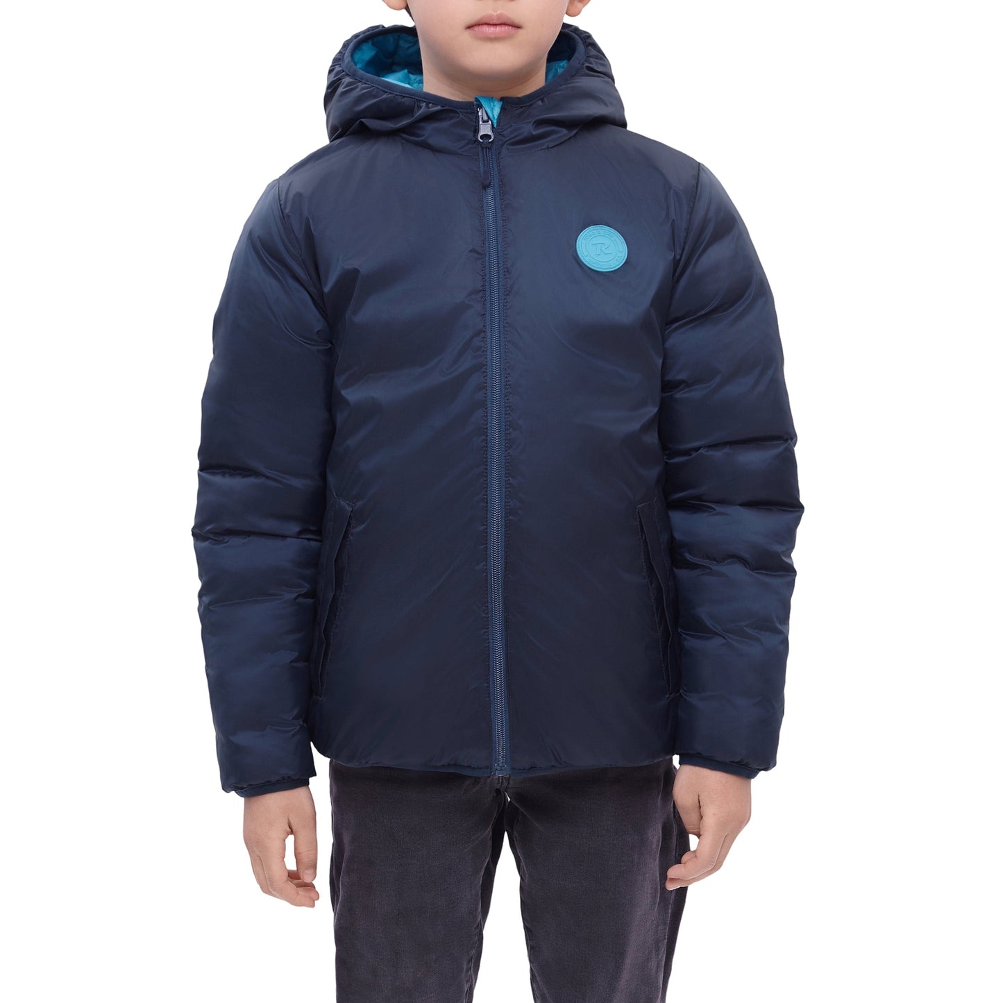 Boys' Reversible Lightweight Puffer Jacket Coats & Jackets Rokka & Rolla