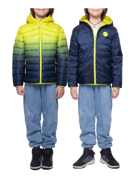 Boys' Reversible Lightweight Puffer Jacket Coats & Jackets Rokka & Rolla
