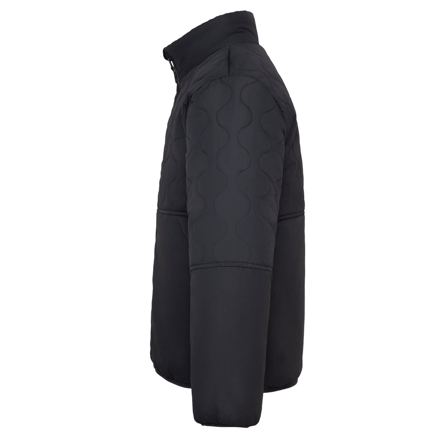 Boys Reversible Puffer Fleece Jacket Water Resistant Warm Outerwear - Black Coats & Jackets Rokka&Rolla
