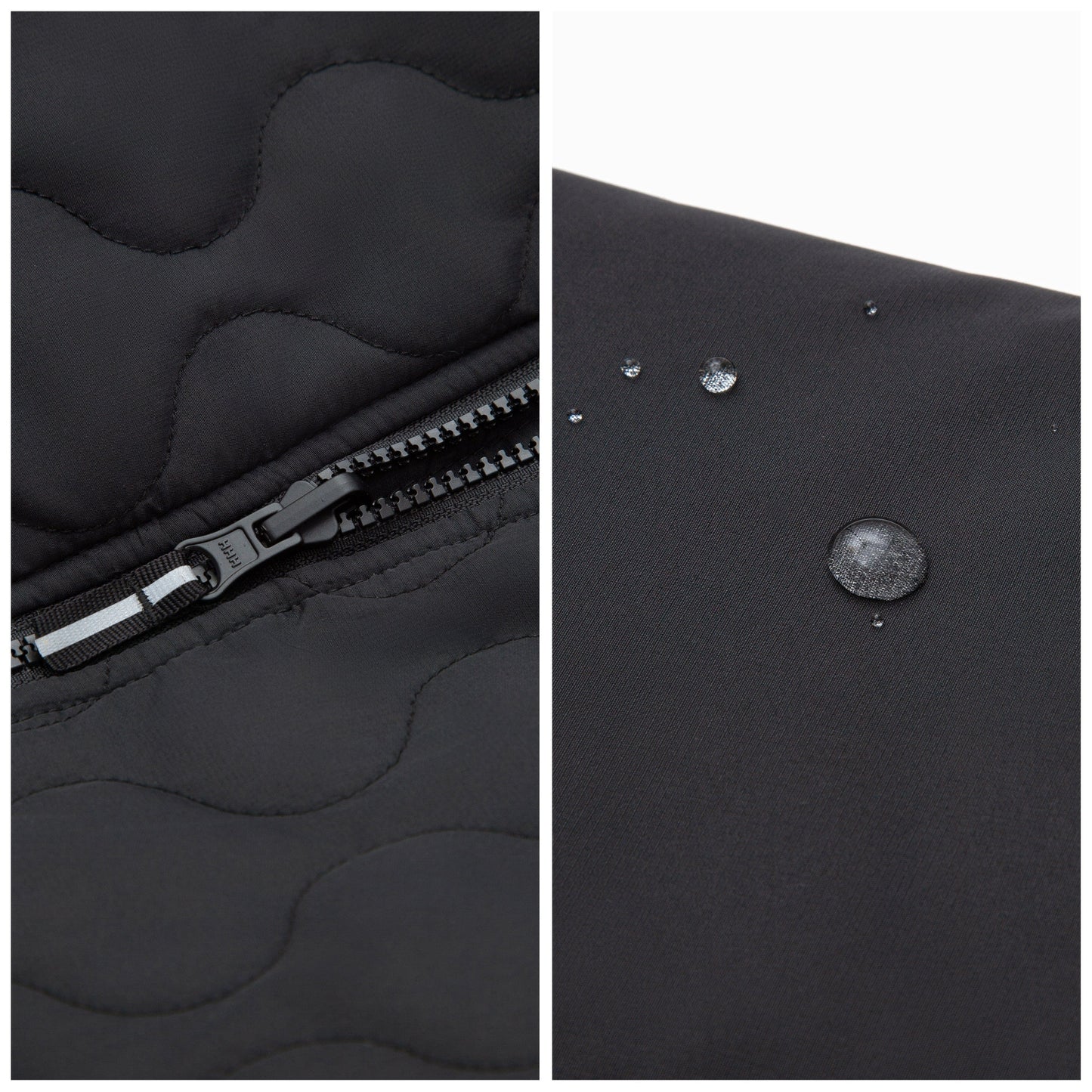 Boys Reversible Puffer Fleece Jacket Water Resistant Warm Outerwear - Black Coats & Jackets Rokka&Rolla