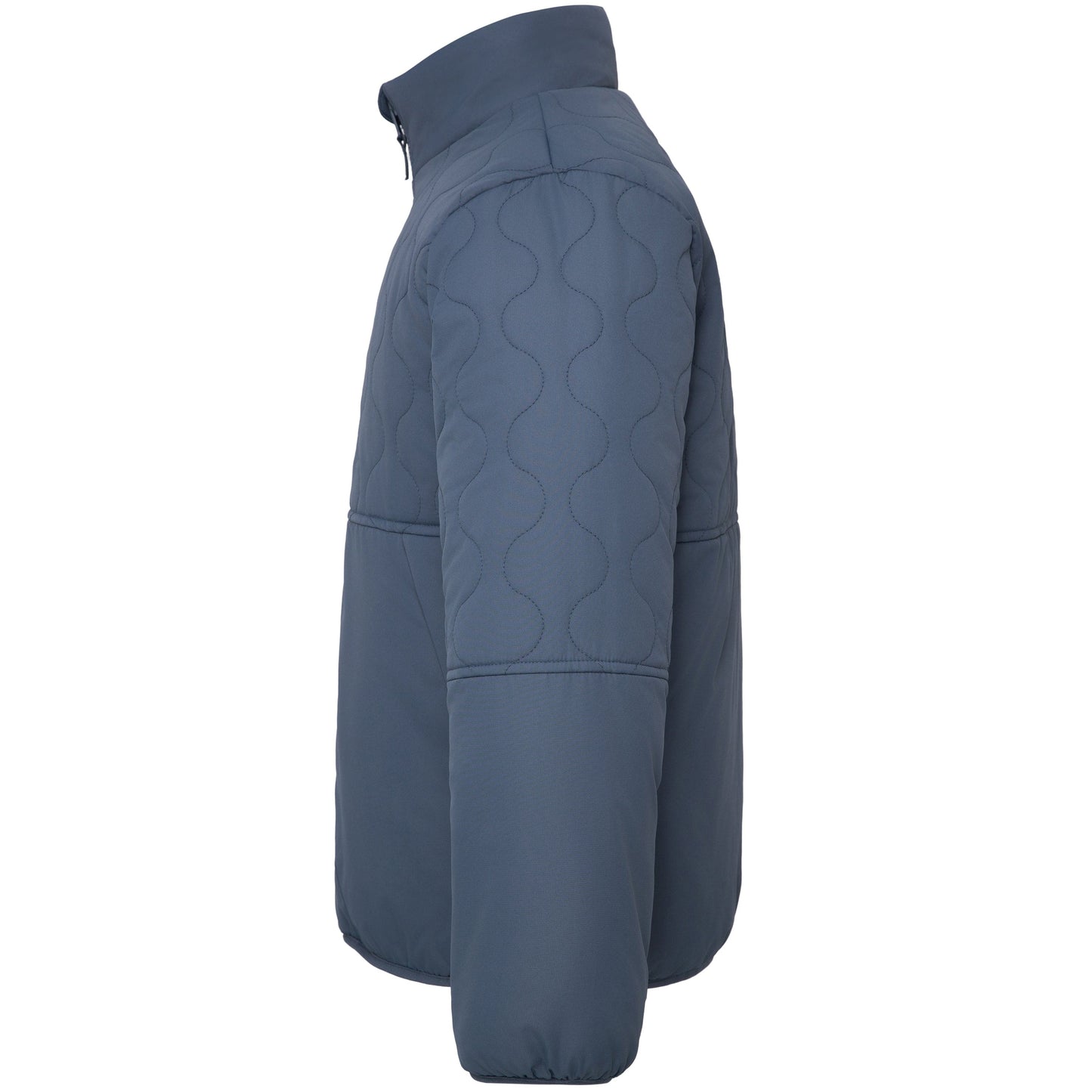 Boys Reversible Puffer Fleece Jacket Water Resistant Warm Outerwear - Navy Coats & Jackets Rokka&Rolla