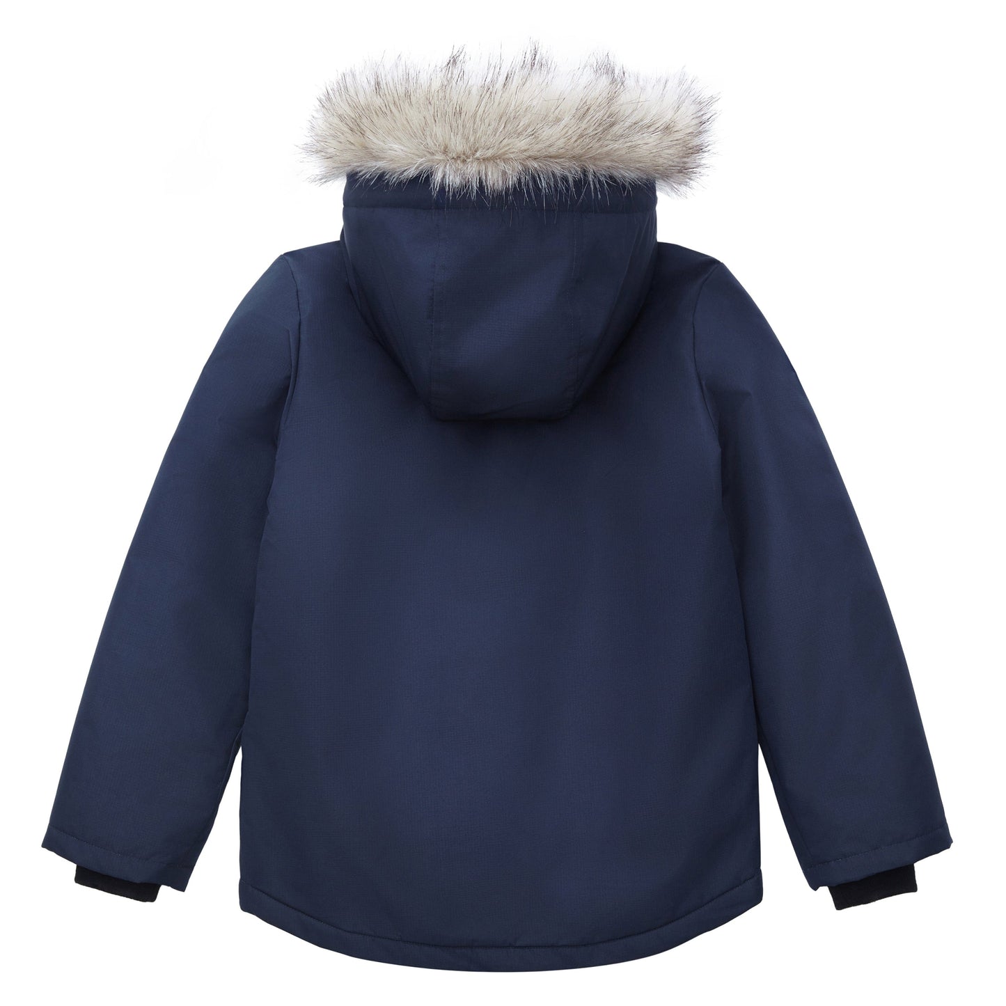 Boys' Water-Resistant Ripstop Shell Parka Jacket Fleece Lined Winter Coat Rokka&Rolla