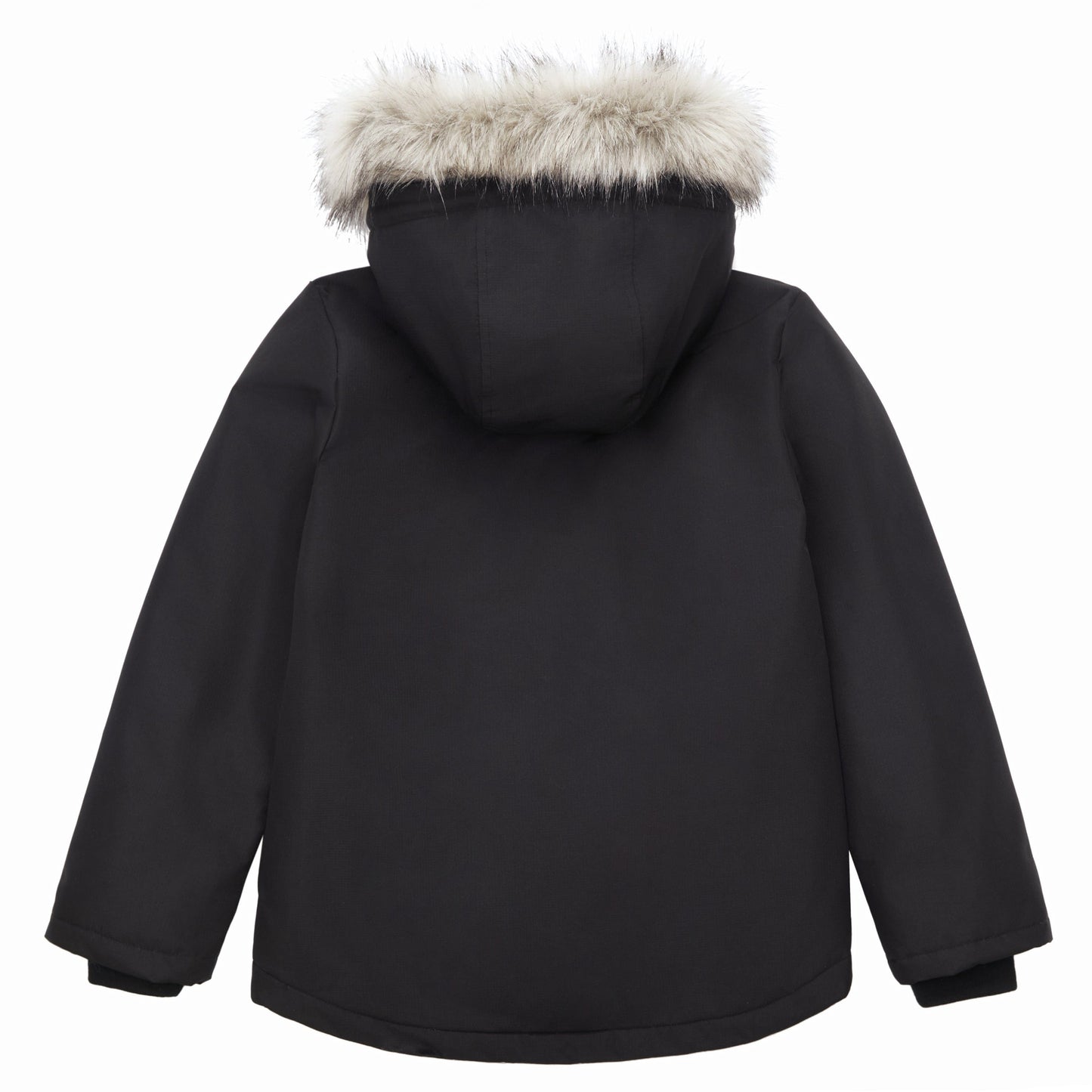 Boys' Water-Resistant Ripstop Shell Parka Jacket Fleece Lined Winter Coat Rokka&Rolla
