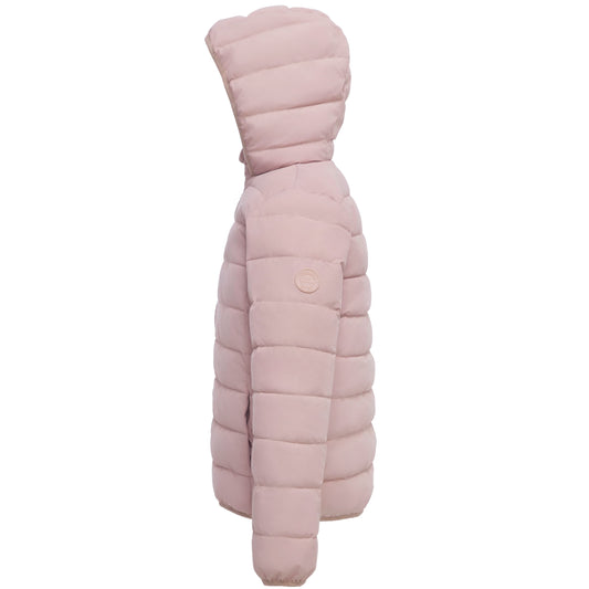 Girls' Lightweight Water-Resistant Winter Coat Puffer Jacket - Pink Coats & Jackets Rokka&Rolla
