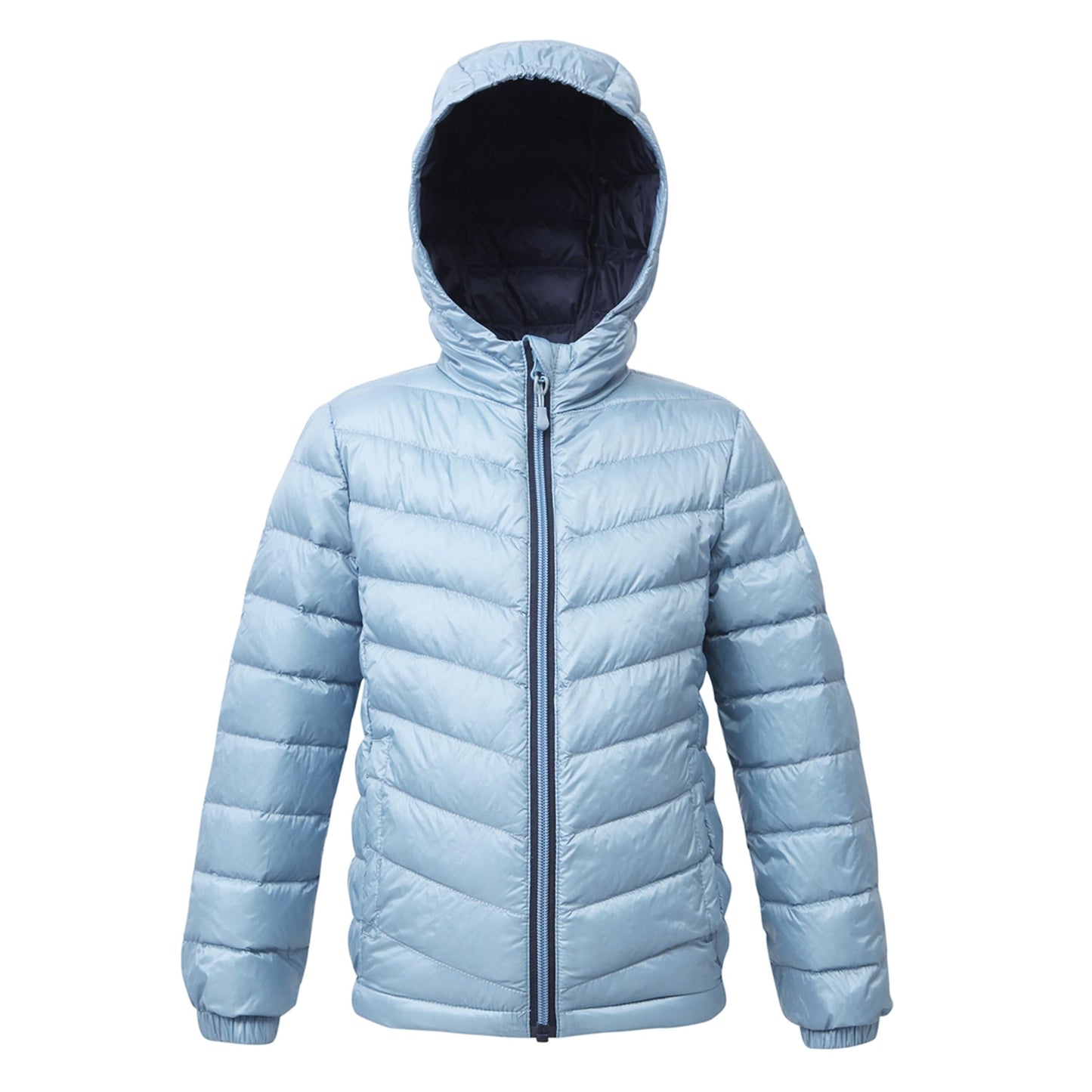 Girls' New Ultra Light Packable Down Puffer Jacket Coats & Jackets XS (4-5) / Blue Rokka & Rolla