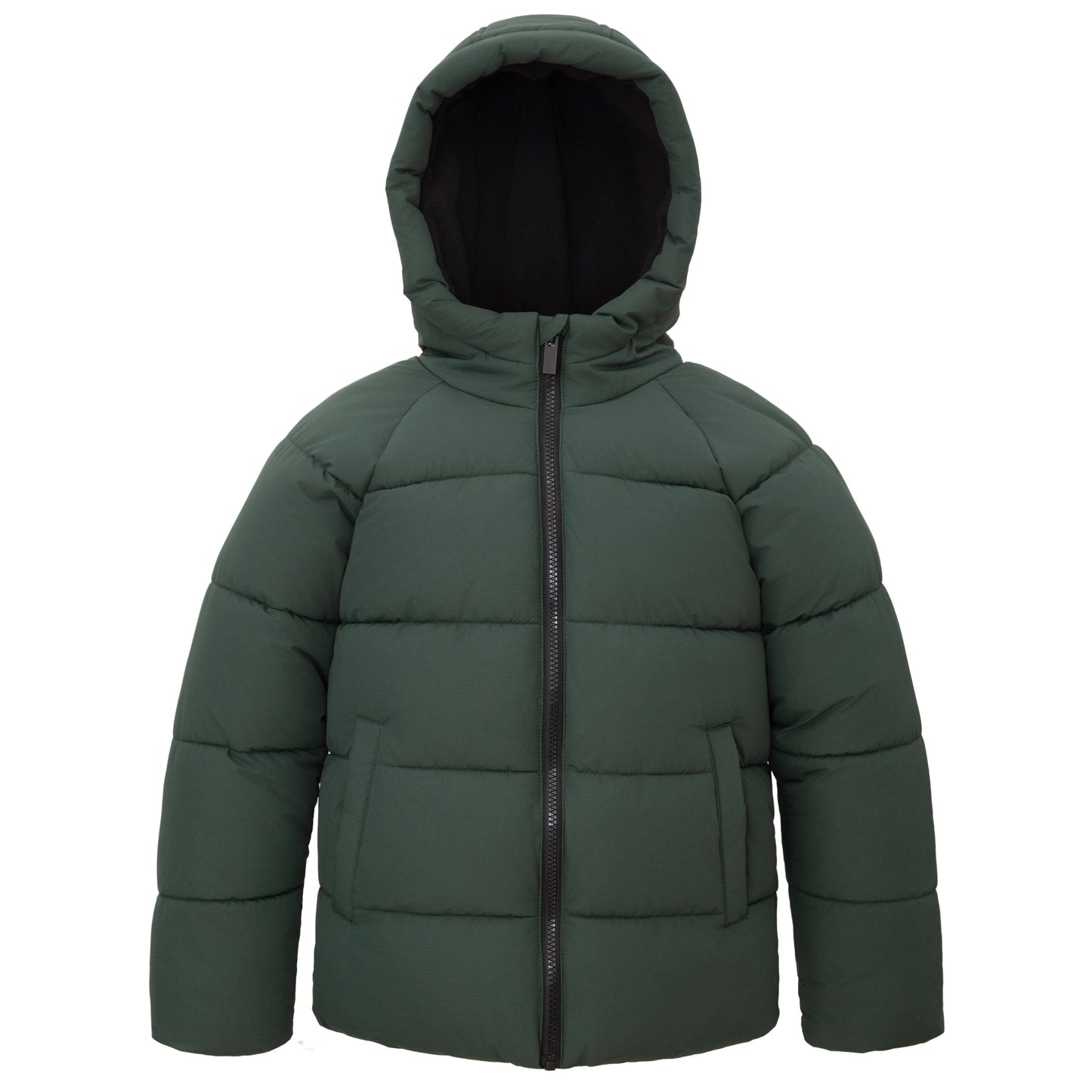 Little and Big Boys' Urban Shield Ripstop Puffer Jacket Dark Green / XS Rokka&Rolla