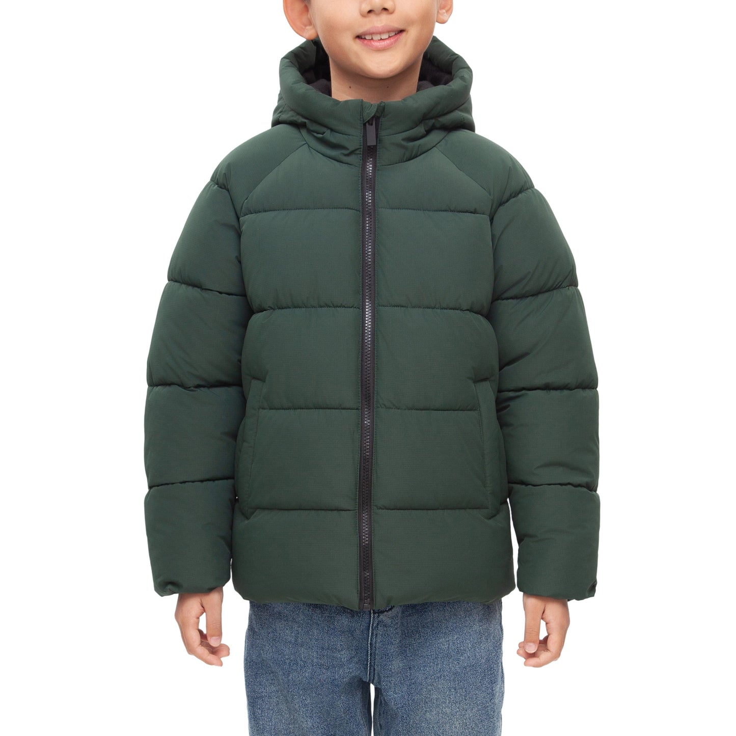 Little and Big Boys' Urban Shield Ripstop Puffer Jacket Rokka&Rolla