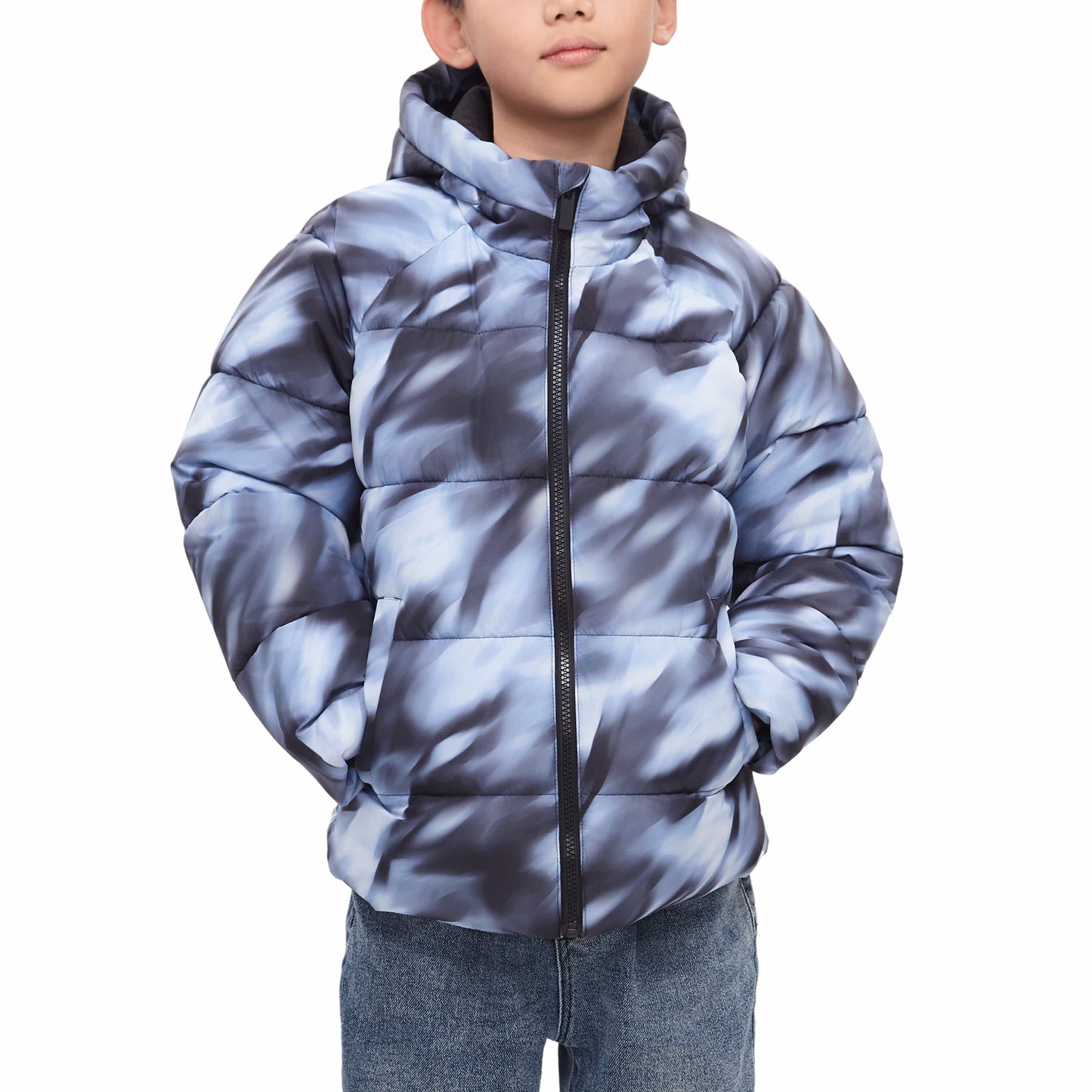 Little and Big Boys' Urban Shield Ripstop Puffer Jacket Rokka&Rolla