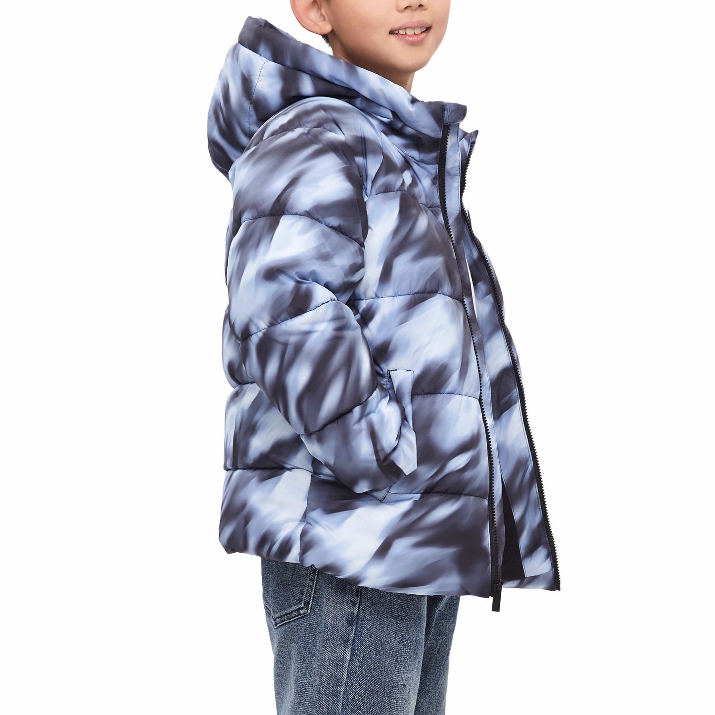 Little and Big Boys' Urban Shield Ripstop Puffer Jacket Rokka&Rolla