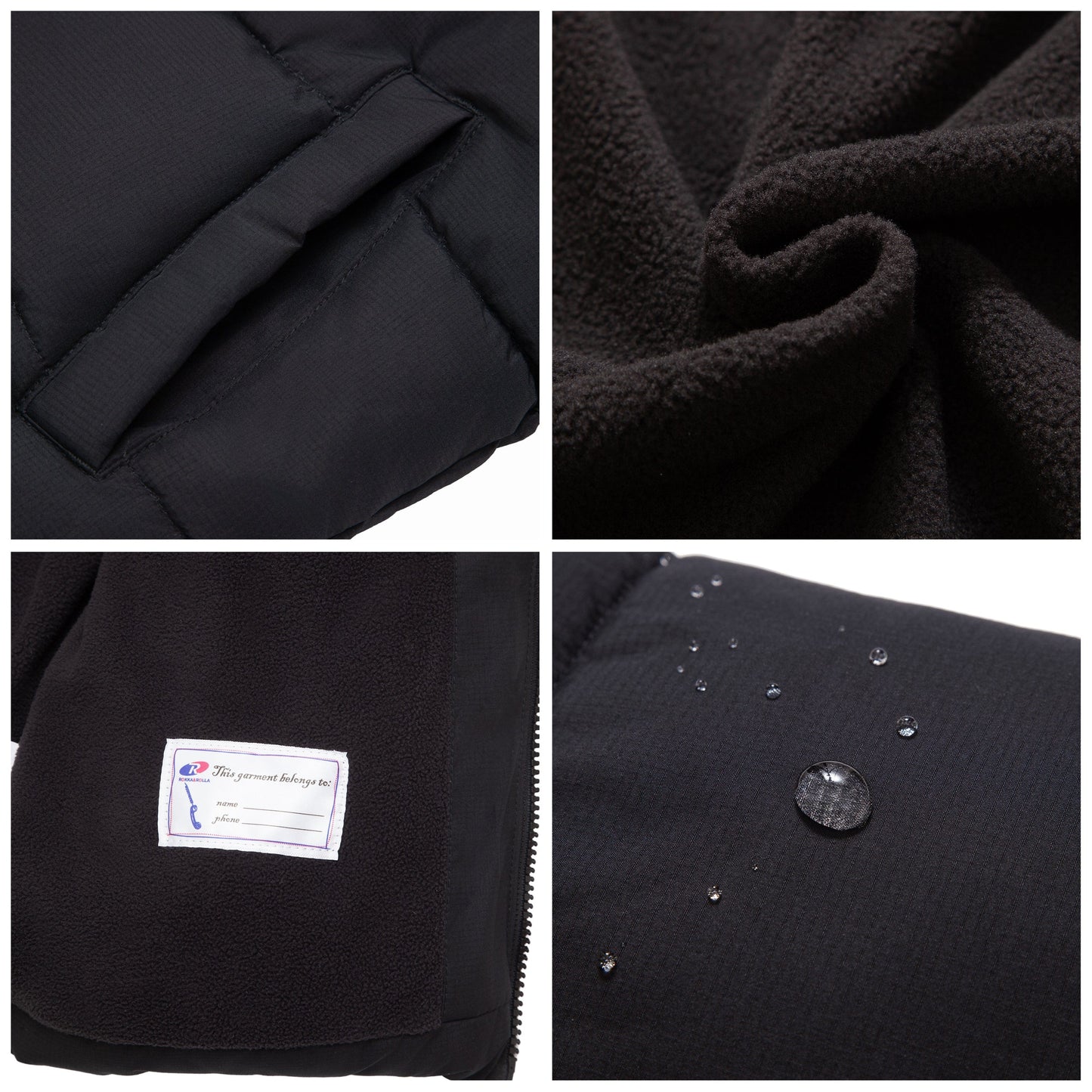 Little and Big Boys' Urban Shield Ripstop Puffer Jacket Rokka&Rolla