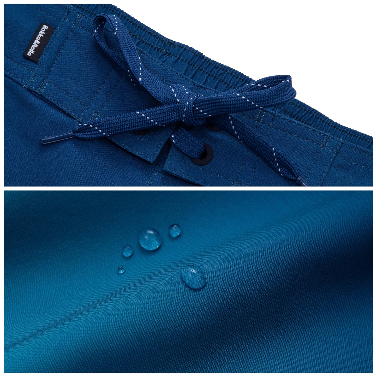 Men's 4-Way Stretch Beach Shorts Swimwear Rokka & Rolla