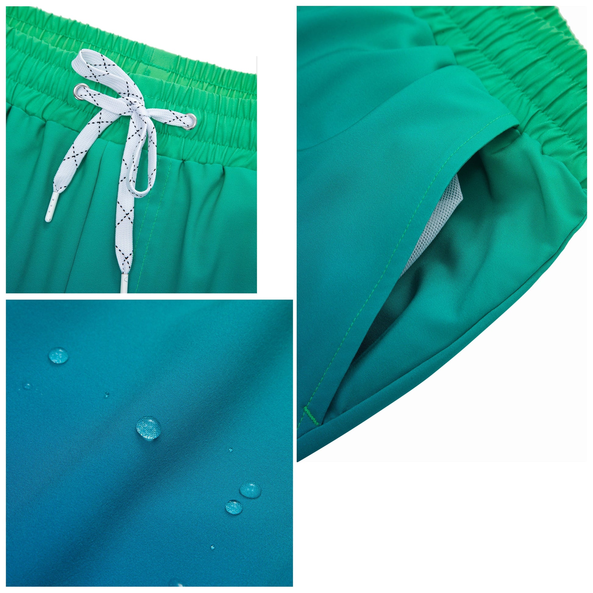 Men's Compression Liner Swim Trunks Quick Dry Bathing Suit Swimwear Rokka & Rolla