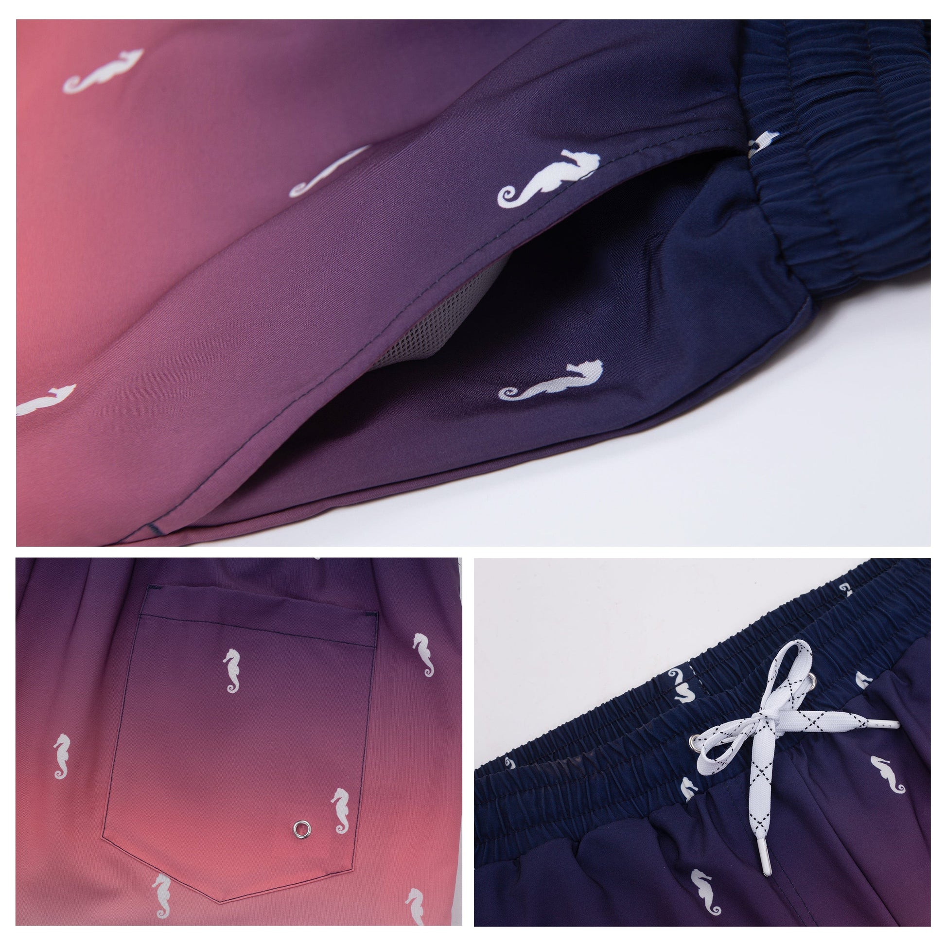 Men's Compression Liner Swim Trunks Quick Dry Bathing Suit Swimwear Rokka & Rolla