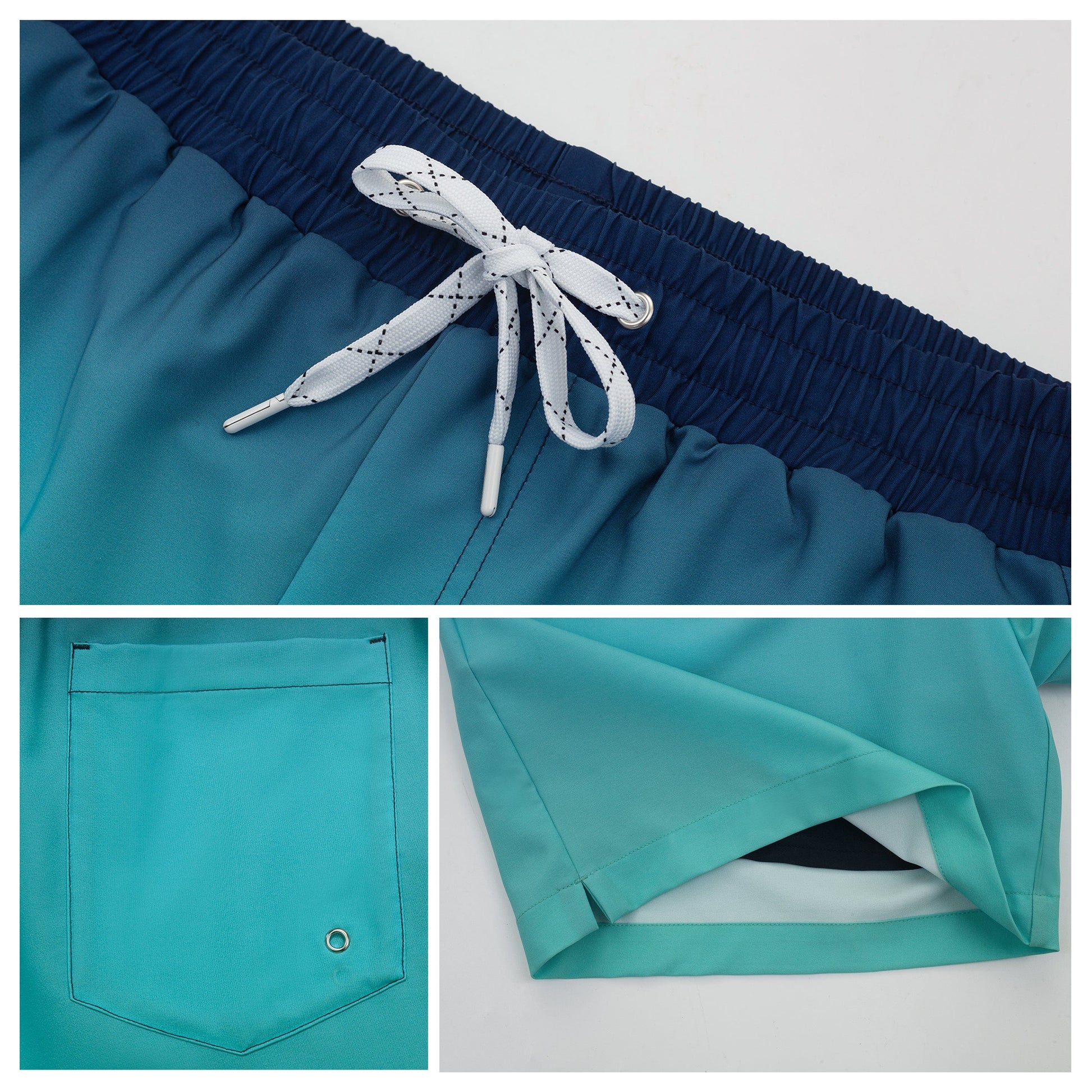 Men's Compression Liner Swim Trunks Quick Dry Bathing Suit Swimwear Rokka & Rolla