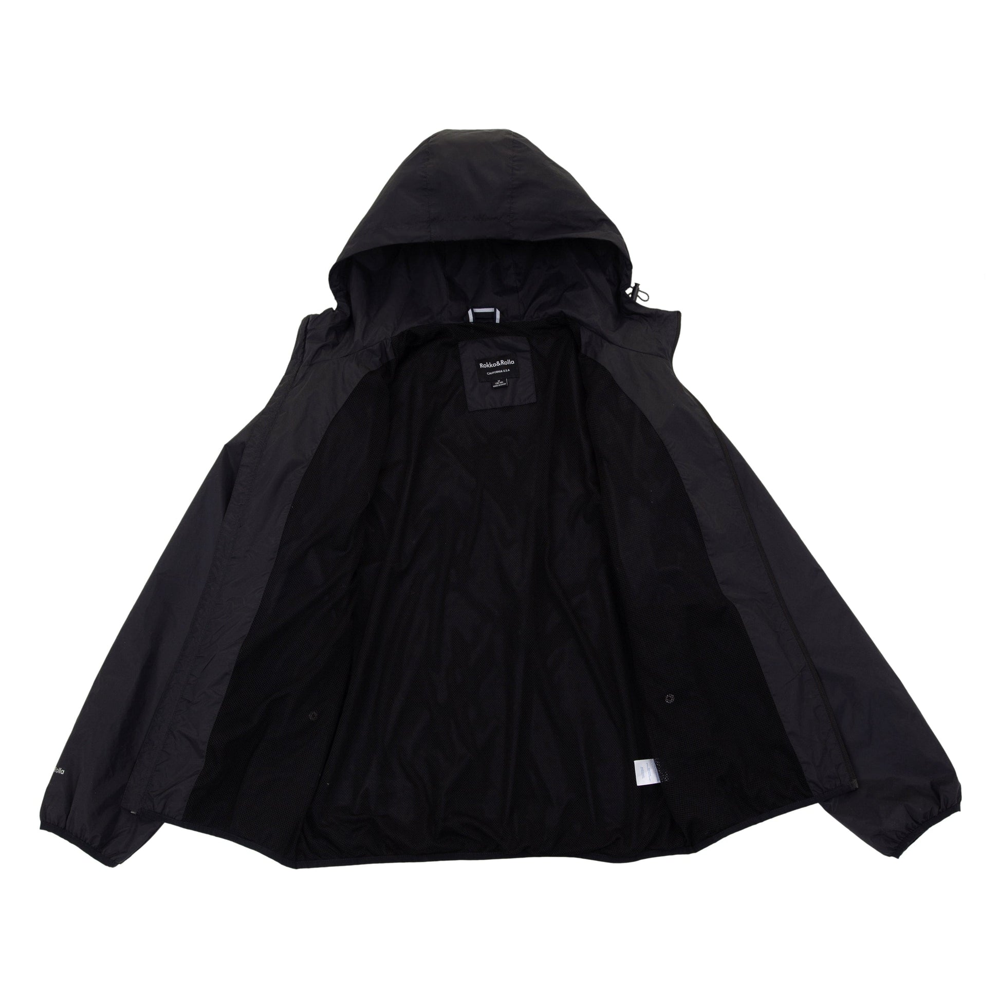 Men's Lightweight Packable Mesh Windbreaker Coats & Jackets Rokka & Rolla