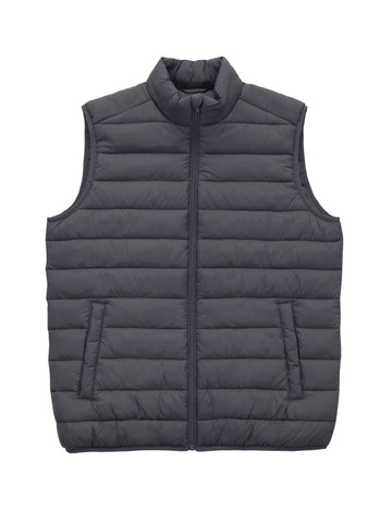 Men's Lightweight Puffer Vest Vests S / Grey Rokka & Rolla