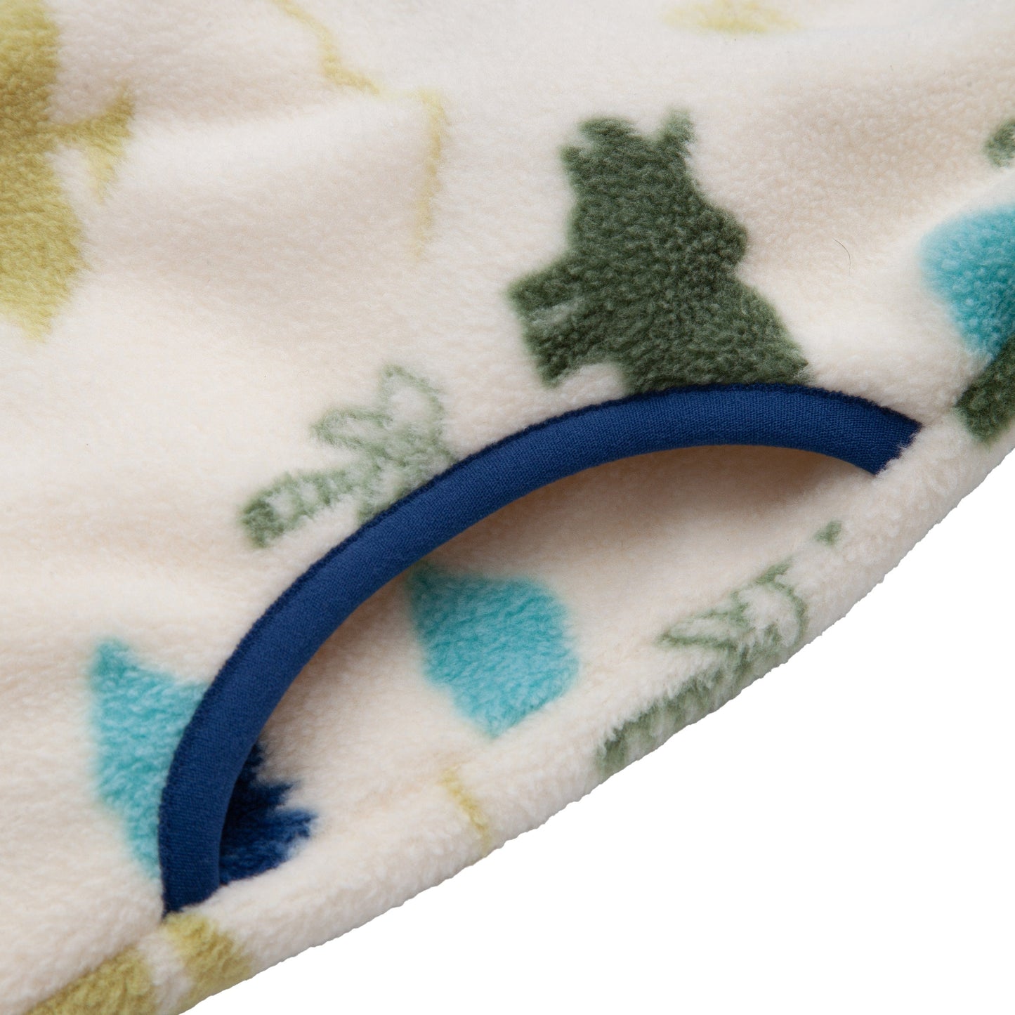 Toddler Fleece Jacket with Stand-Up Collar - Cream Dino Baby & Toddler Outerwear Rokka&Rolla