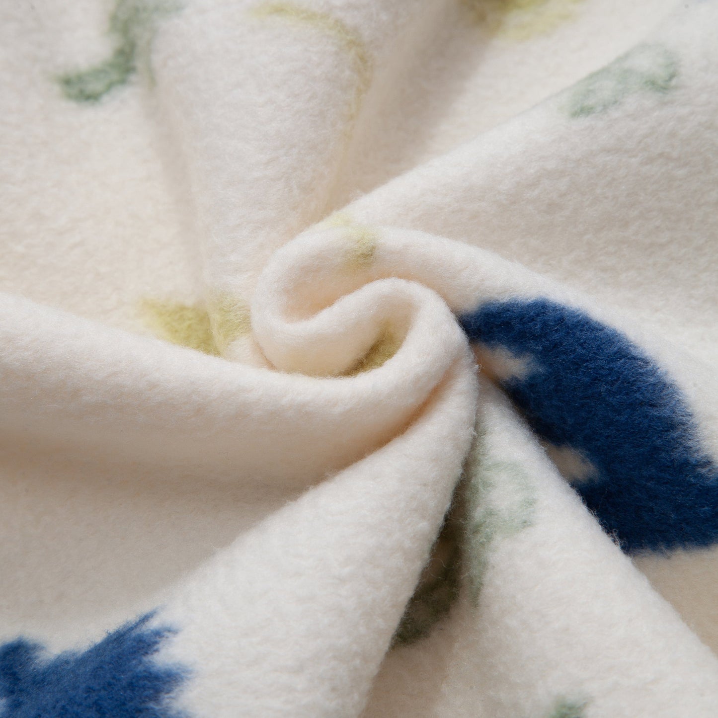 Toddler Fleece Jacket with Stand-Up Collar - Cream Dino Baby & Toddler Outerwear Rokka&Rolla