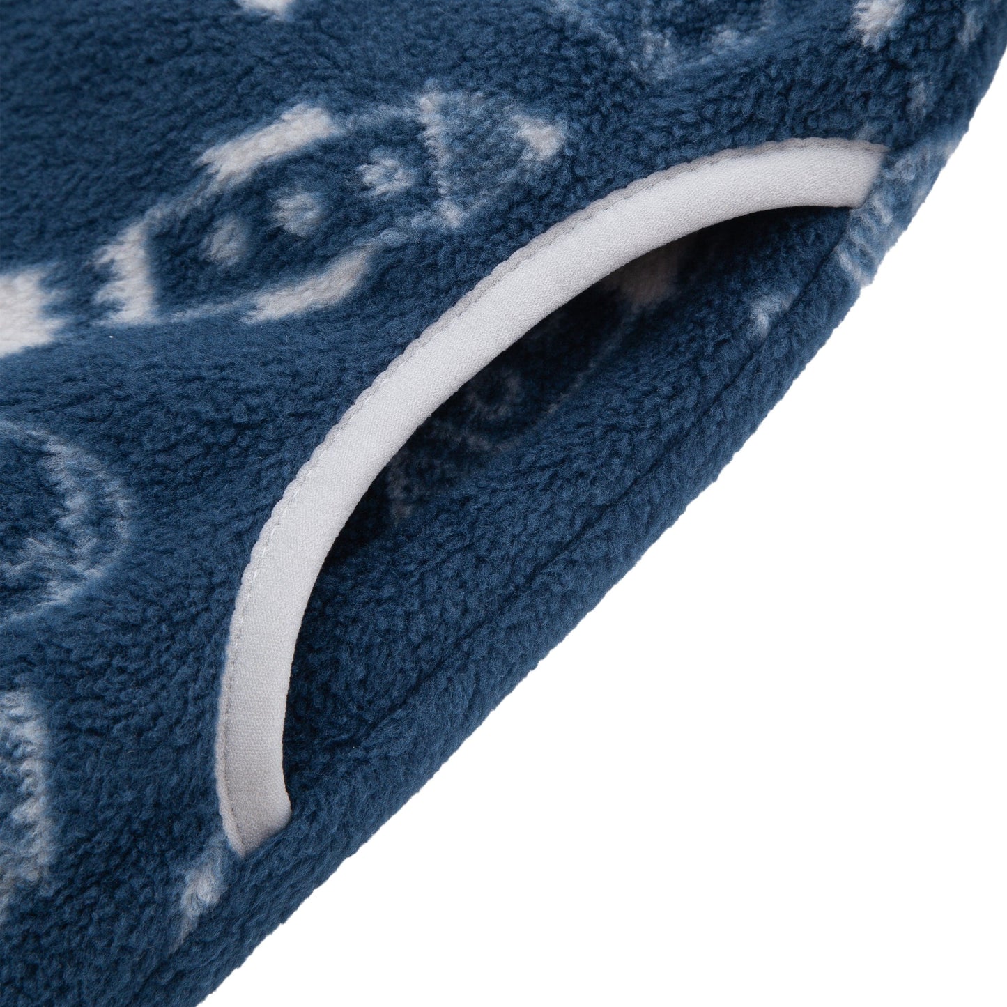 Toddler Fleece Jacket with Stand-Up Collar - Navy Rocket Baby & Toddler Outerwear Rokka&Rolla