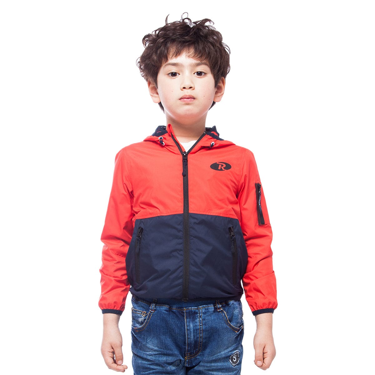 Boys' Lightweight Hooded Windbreaker Coats & Jackets Rokka & Rolla