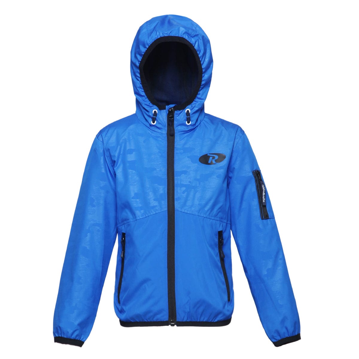 Boys' Lightweight Hooded Windbreaker Coats & Jackets XS / Cobalt Crush Rokka & Rolla