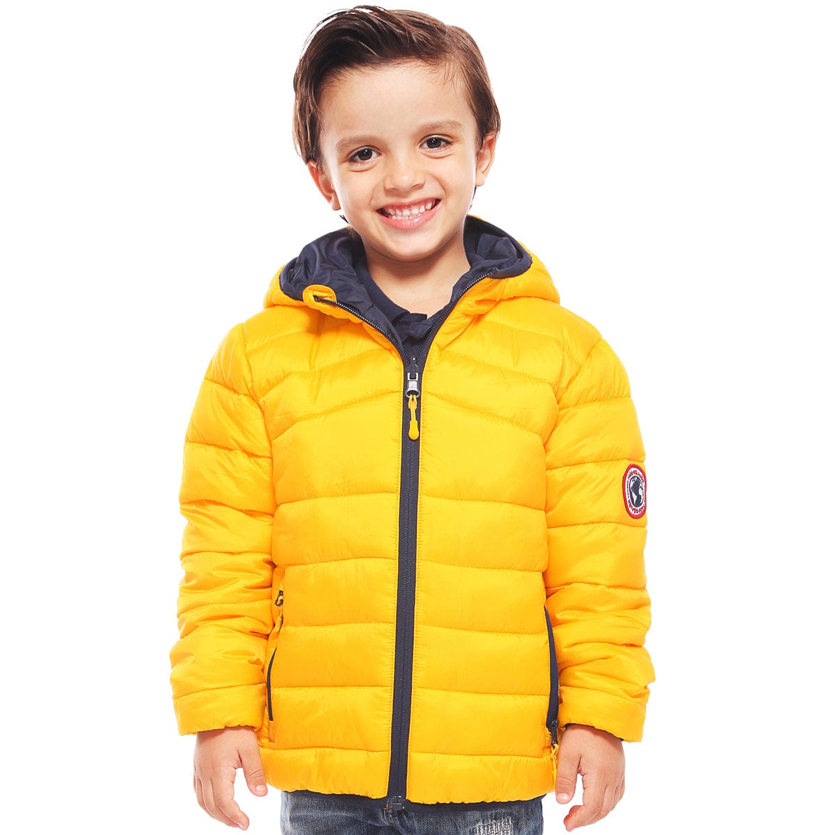 Boys' Reversible Lightweight Puffer Jacket Rokka & Rolla