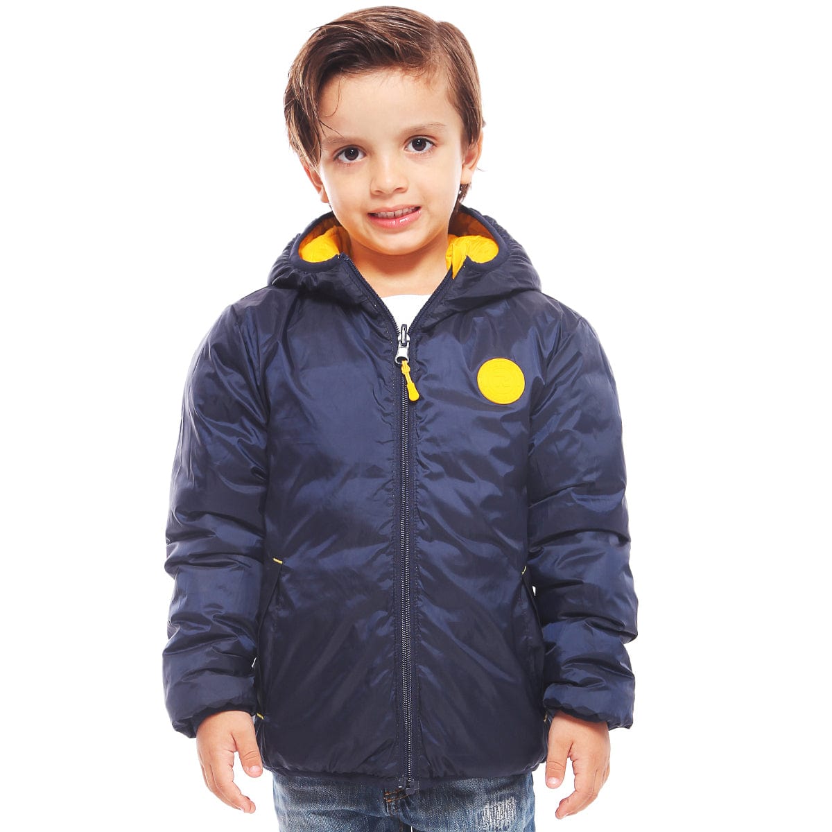 Boys' Reversible Lightweight Puffer Jacket Rokka & Rolla