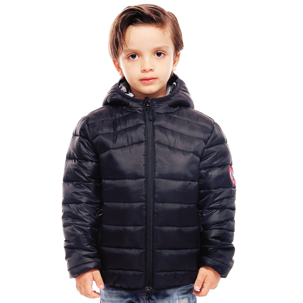Boys' Reversible Lightweight Puffer Jacket Rokka & Rolla