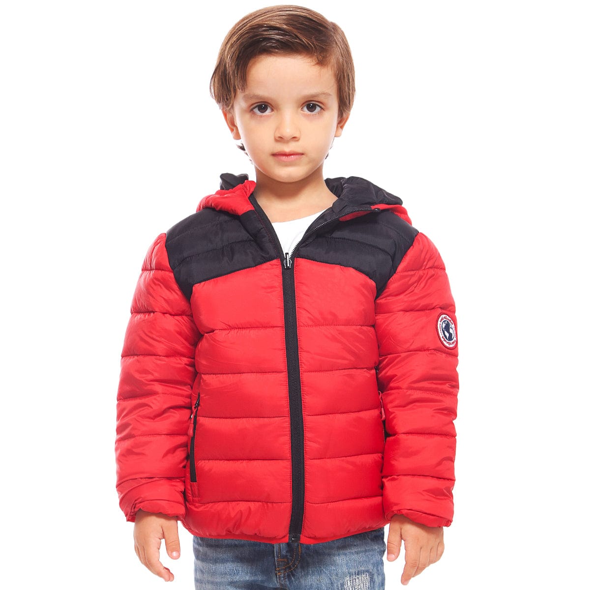 Boys' Reversible Lightweight Puffer Jacket Rokka & Rolla