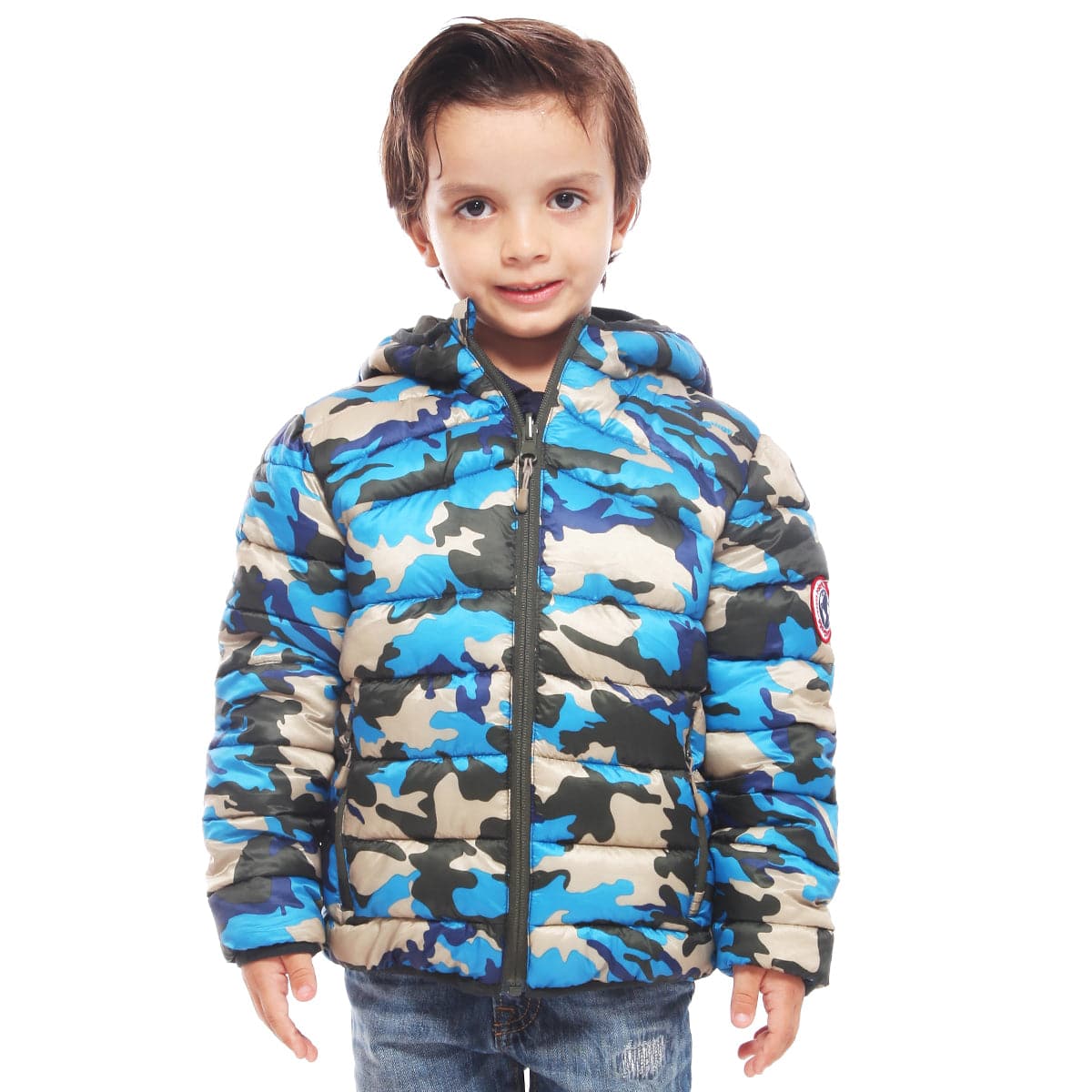 Boys' Reversible Lightweight Puffer Jacket Rokka & Rolla