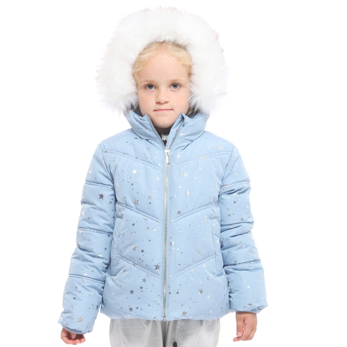 Girls' Heavyweight Puffer Jacket Bubble Coat Rokka & Rolla
