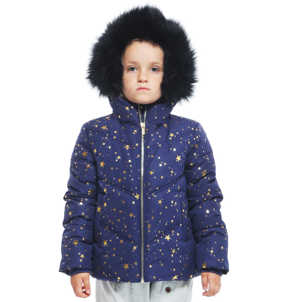 Girls' Heavyweight Puffer Jacket Bubble Coat Rokka & Rolla