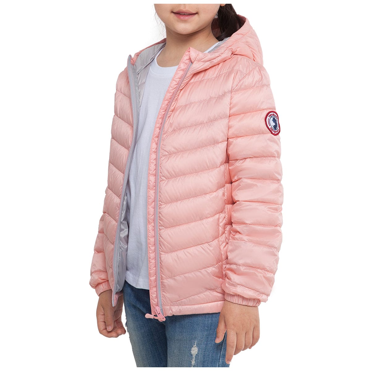 Girls' Ultra Light Packable Down Puffer Jacket Rokka & Rolla