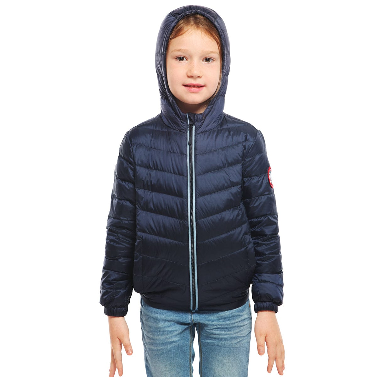 Girls' Ultra Light Packable Down Puffer Jacket Rokka & Rolla