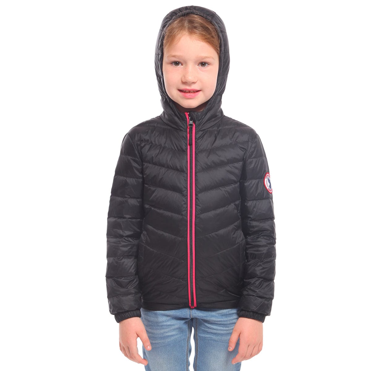Girls' Ultra Light Packable Down Puffer Jacket Rokka & Rolla
